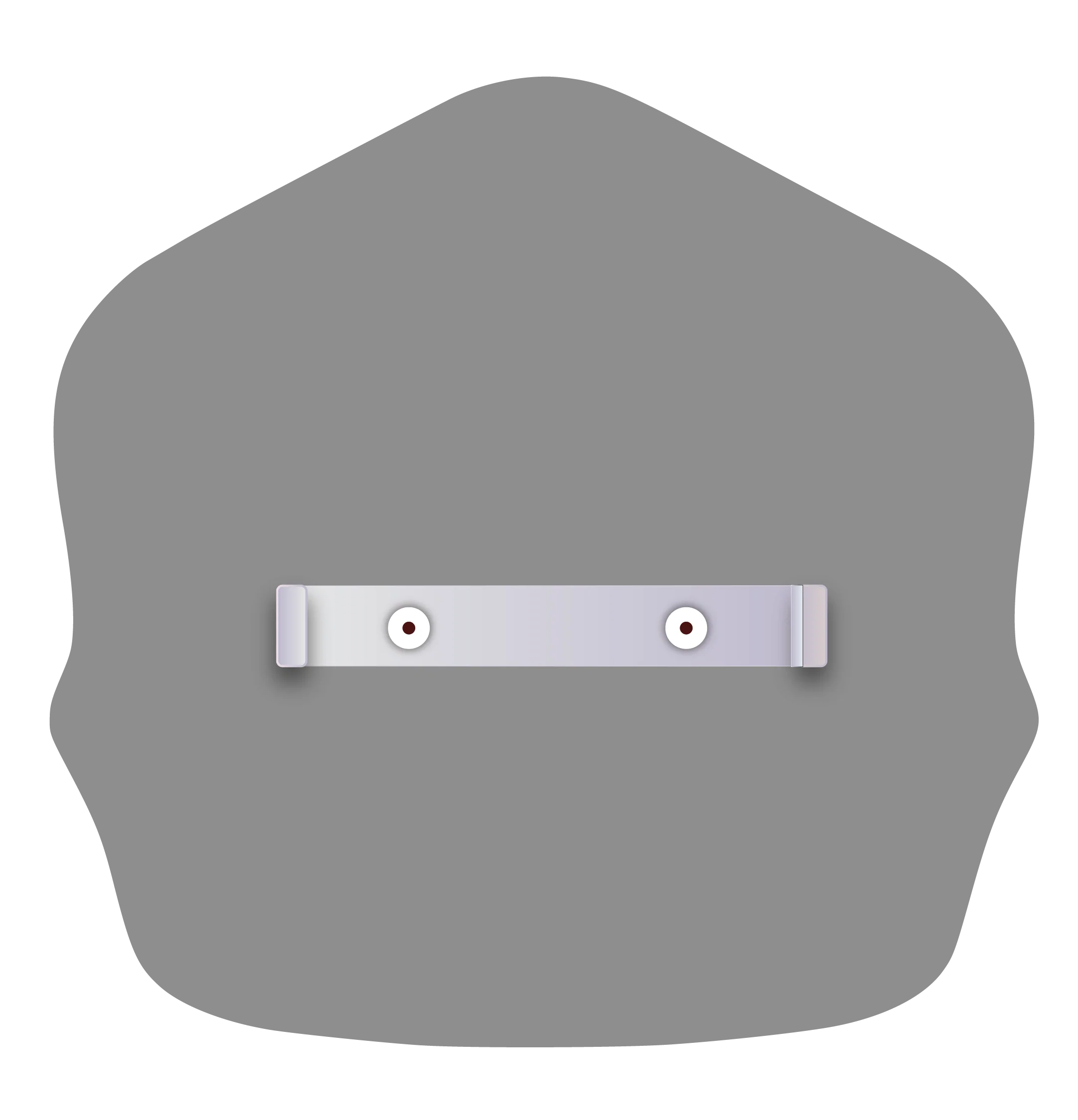 Classic Custom Metal Helmet Shield with Passport | 6" and 6.5" | Trad. Helmets - Image 4