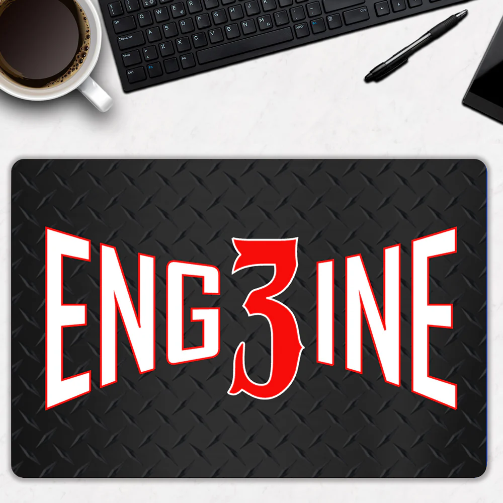 Custom Photo Desk Mats, Upload Your Photo, Dept. Logo - Image 3
