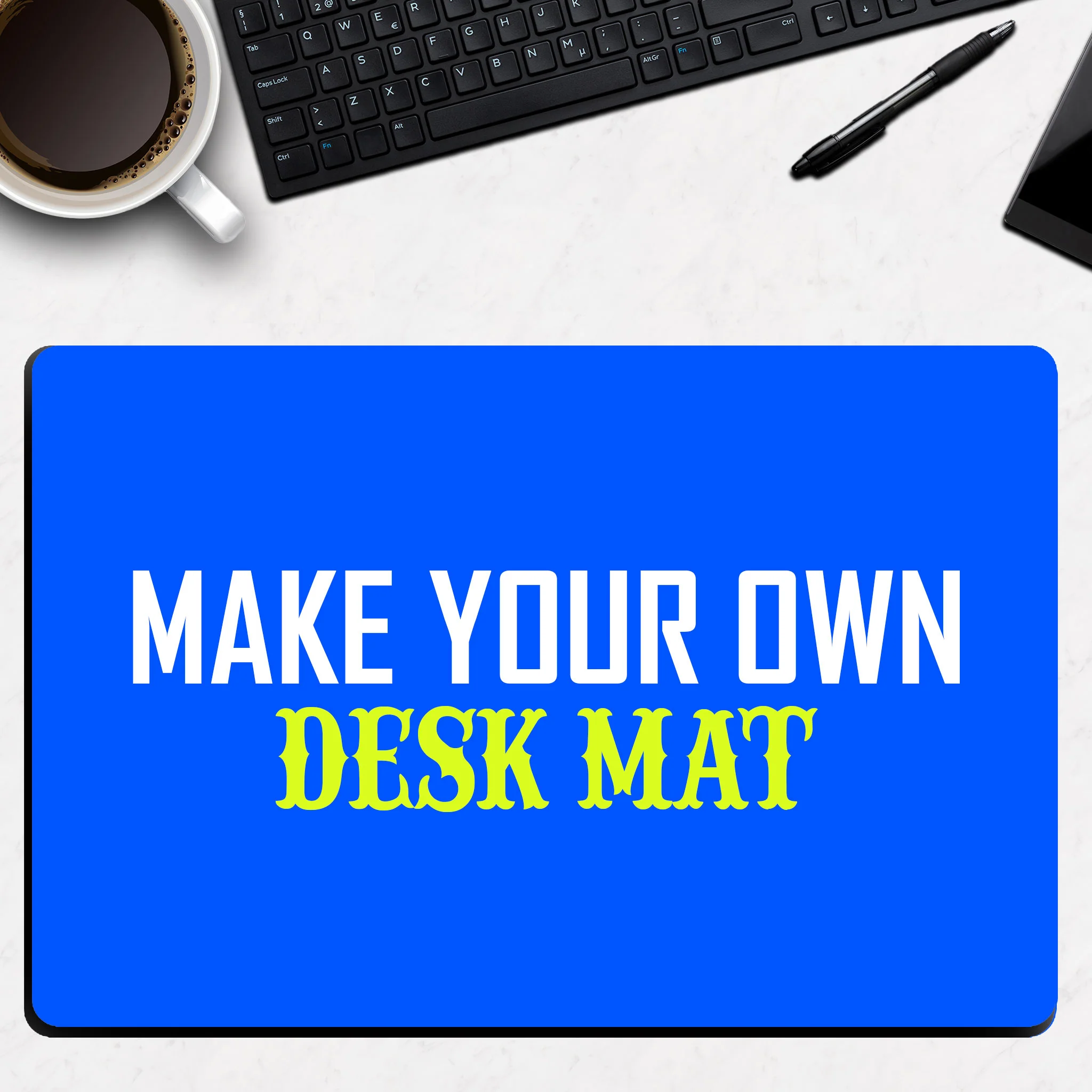 Custom Photo Desk Mats, Upload Your Photo, Dept. Logo - Image 5
