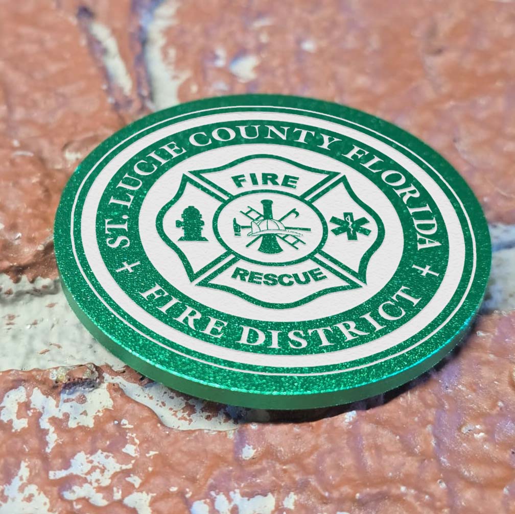 Custom Laser Engraved Challenge Coins | Black, Red, Blue, Green - Image 3