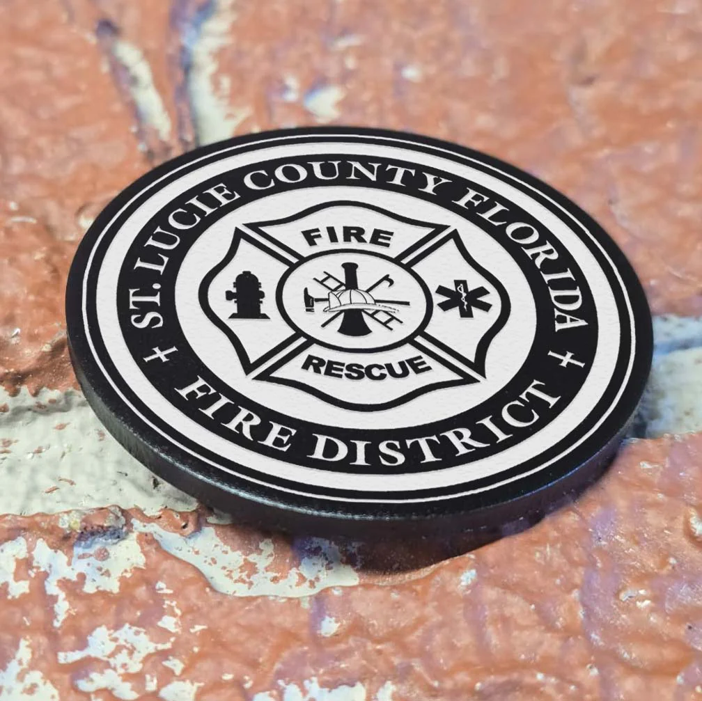 Custom Laser Engraved Challenge Coins | Black, Red, Blue, Green - Image 4