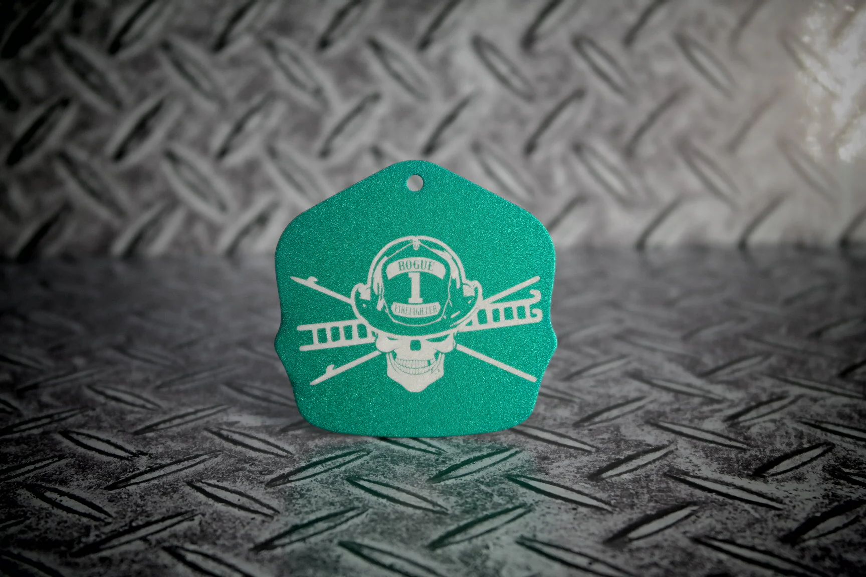 Rogue Firefighter Laser Engraved Key Tin - Image 4