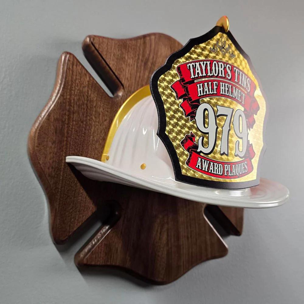 COMING SOON: Half-Helmet Award Plaque 12x12 Maltese - Image 7