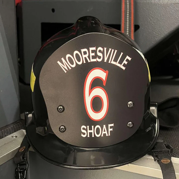 LA Custom Metal Helmet Shield | for Modern Fire Helmets (C) - Image 6