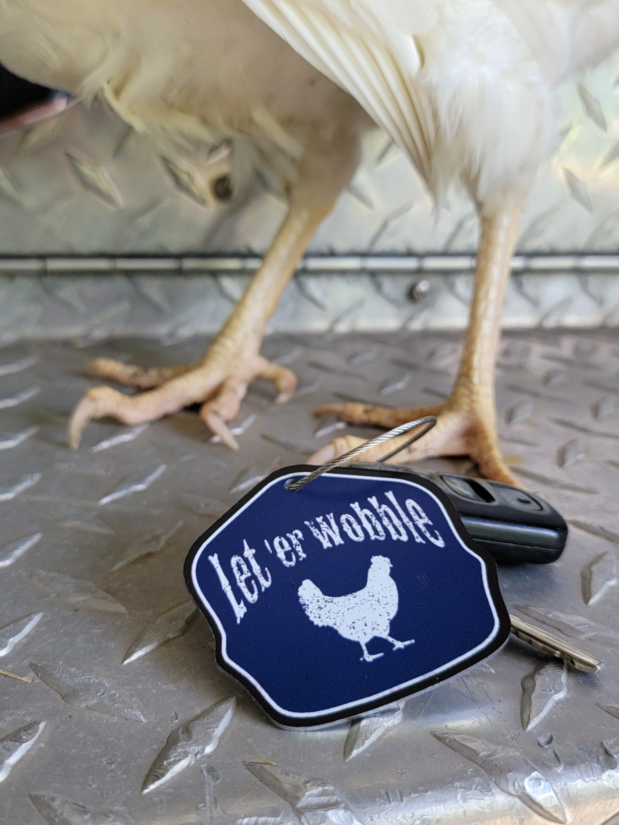 Let'er Wobble Key chain - Image 2