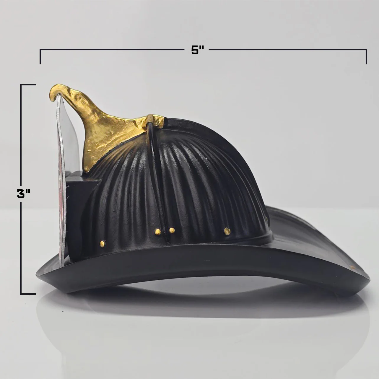 Mini Fire Helmet Paperweight - Image 6