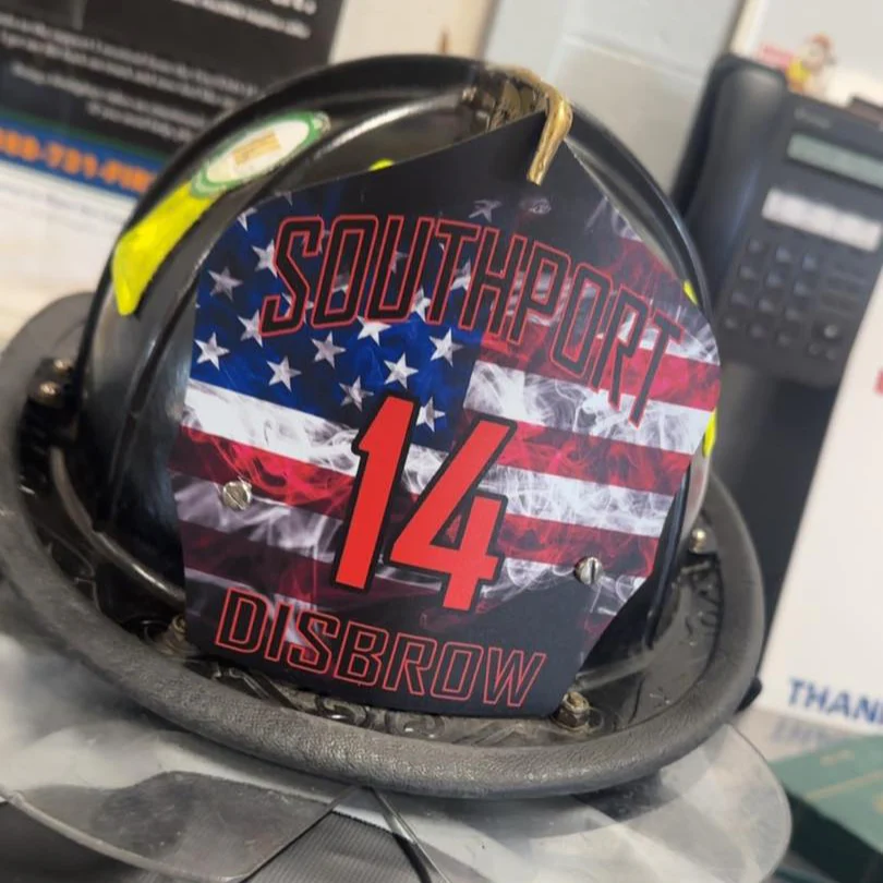Retro Custom Helmet Shield | 5.5" and 6.25" for Trad. Helmets (C) - Image 13