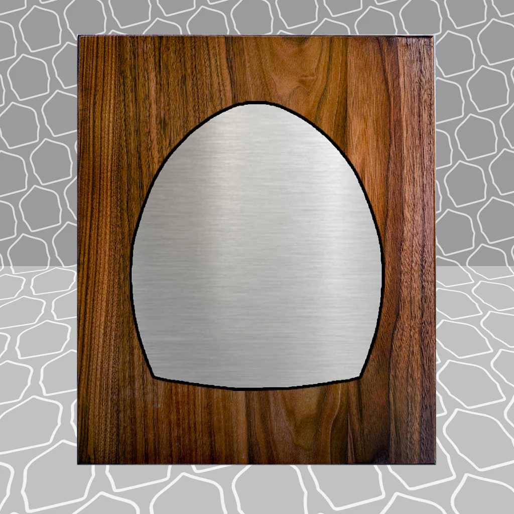 Gold Leaf Firefighter Shield on 8.5x9 Award Plaque - Image 22