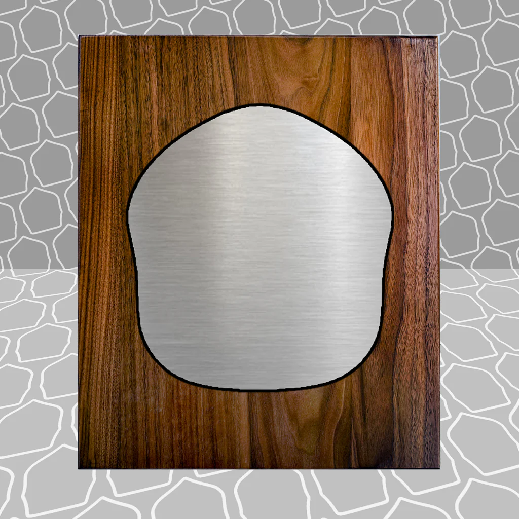 Gold Leaf Firefighter Shield on 8.5x9 Award Plaque - Image 30