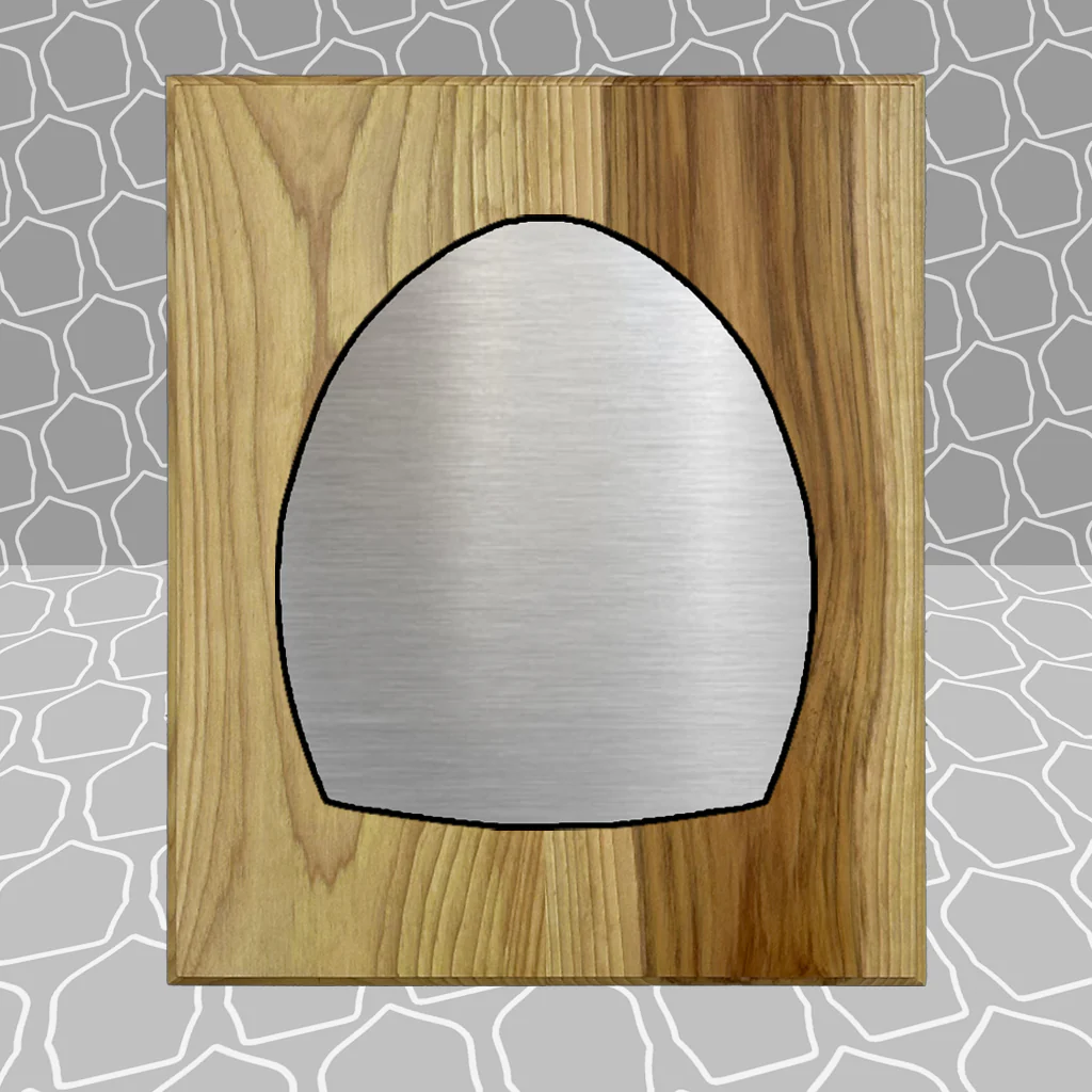 Gold Leaf Firefighter Shield on 8.5x9 Award Plaque - Image 4
