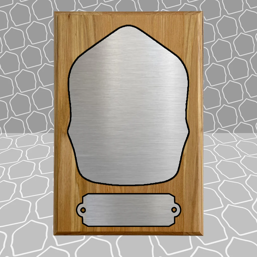 Firefighter Shield Award Plaque (6x9), Budget Friendly, Firefighter Celebrations - Image 8