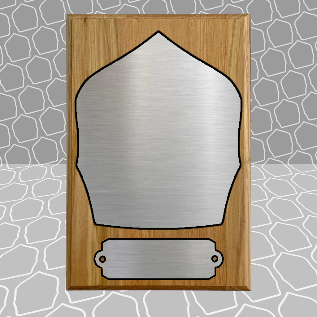 Firefighter Shield Award Plaque (6x9), Budget Friendly, Firefighter Celebrations - Image 9