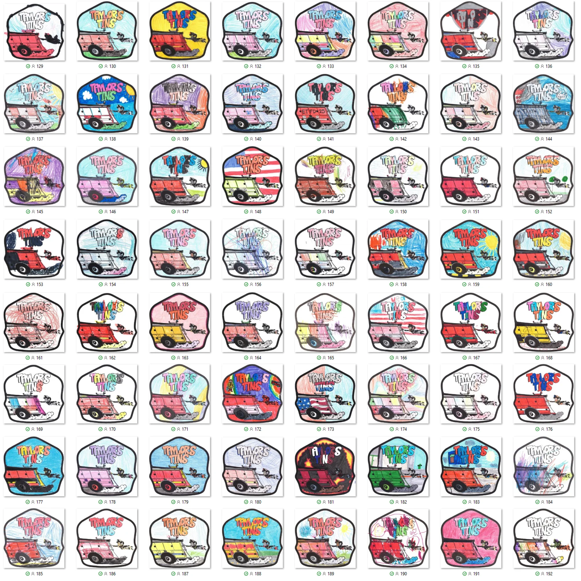 Summer Coloring Contest Shield/Keychain - Image 3