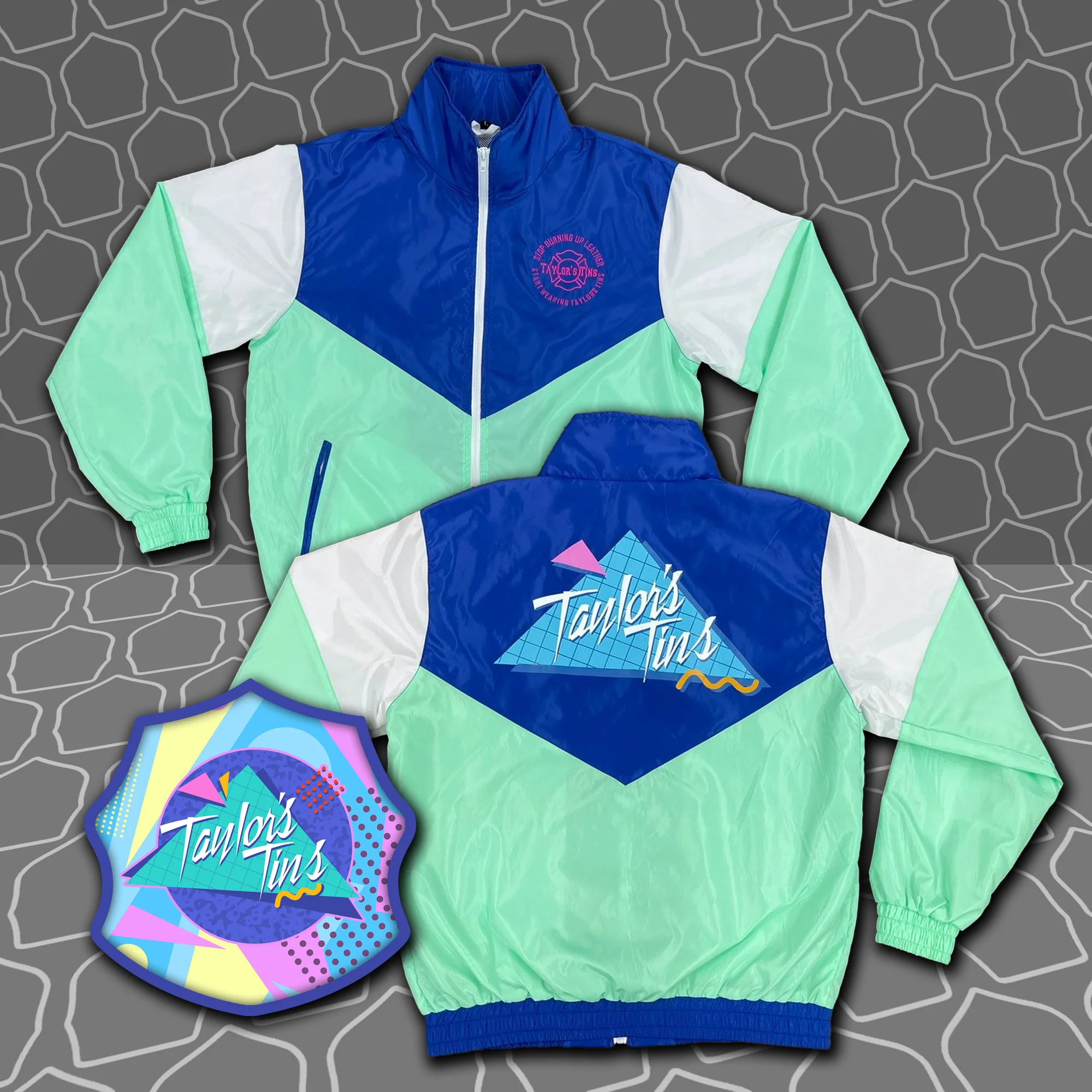 Taylor’s Tins 80s Track Jacket & Tin Bundle