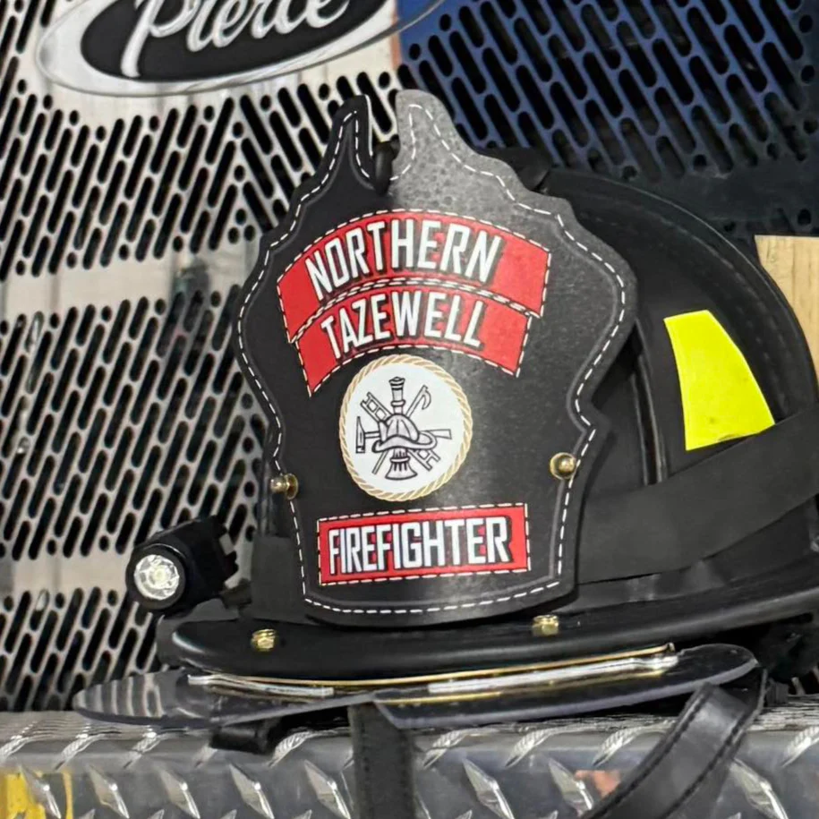Traditional Custom Metal Helmet Shield | 6" and 6.5" for Trad. Helmets (C) - Image 7