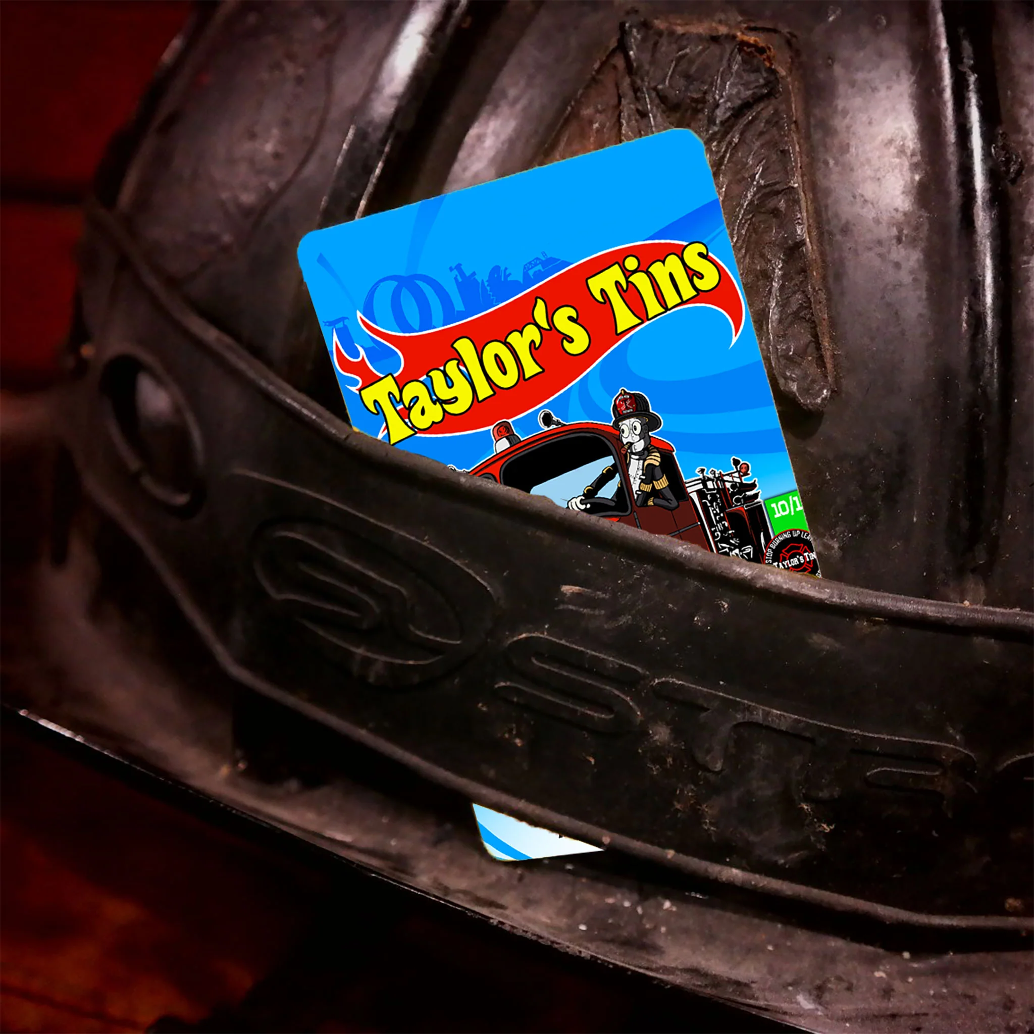 Warm Tires TinMan Design Contest Playing Card (Caiden Fetrow Design) - Image 2